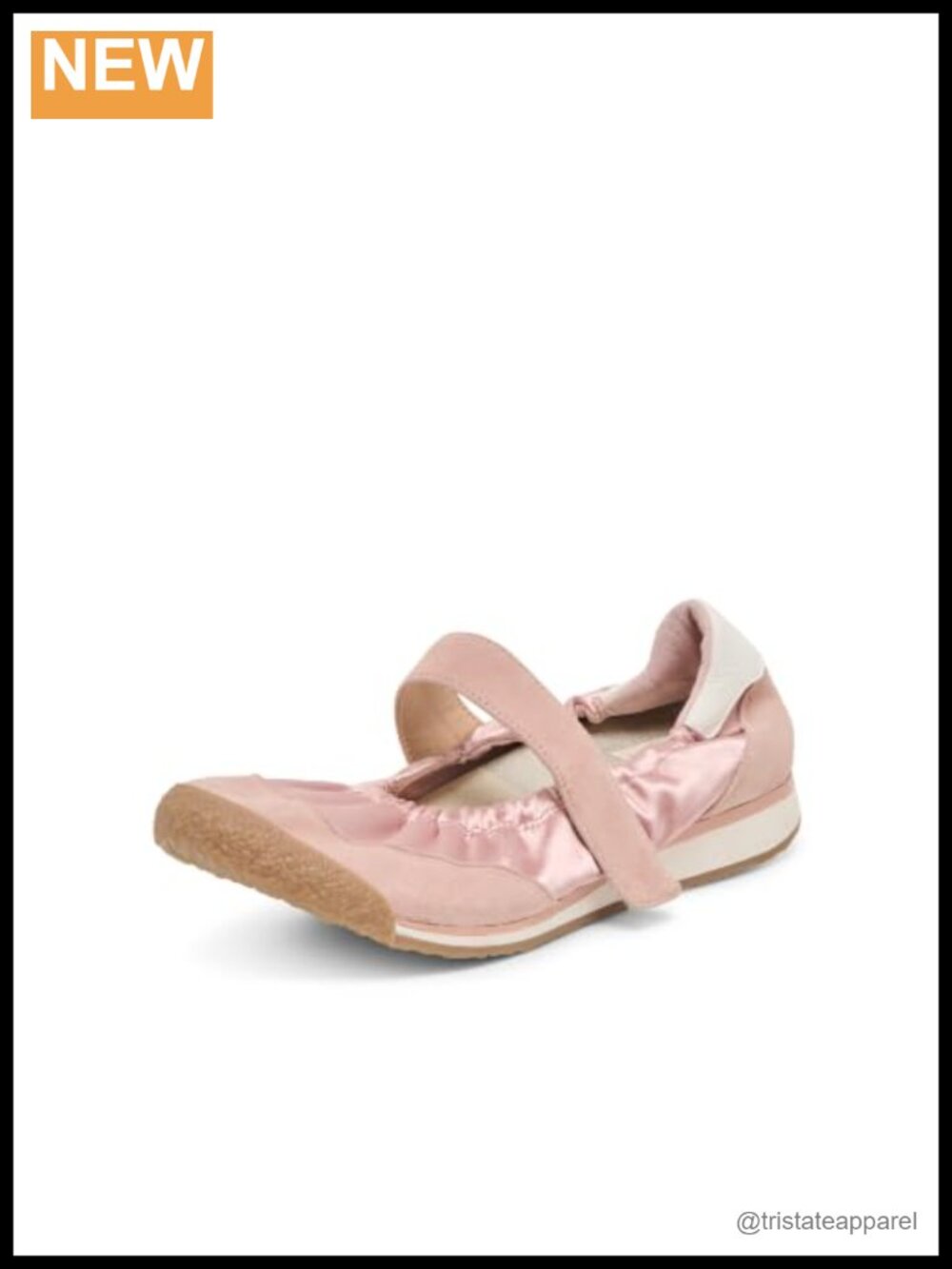 Canvas Ballet Flat Sneaker Pull-On Comfortable Casual Shoe